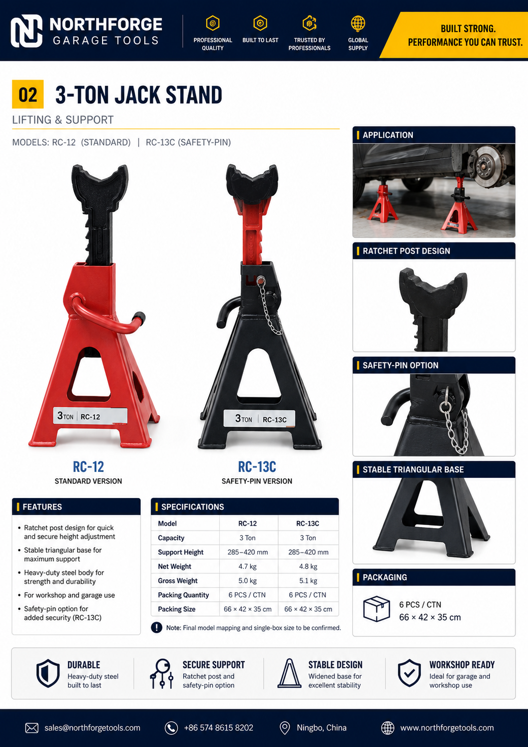 3-Ton Jack Stand